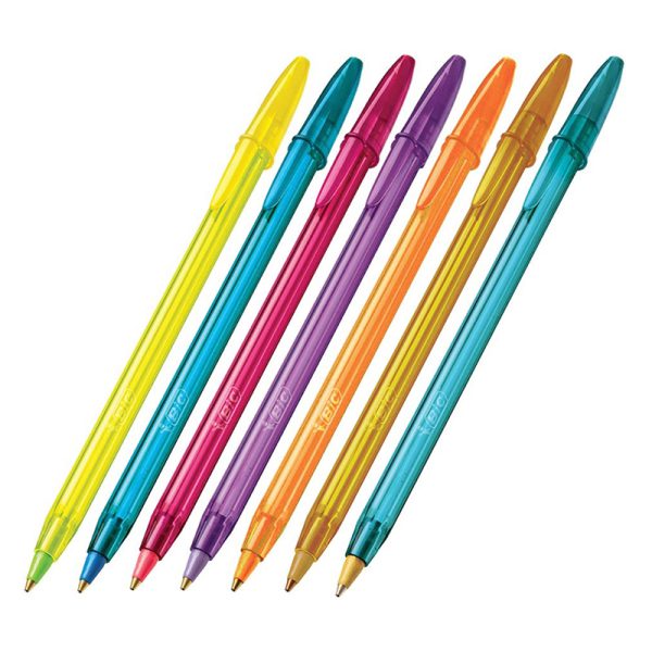 خودکار بیک فشن 7 رنگ